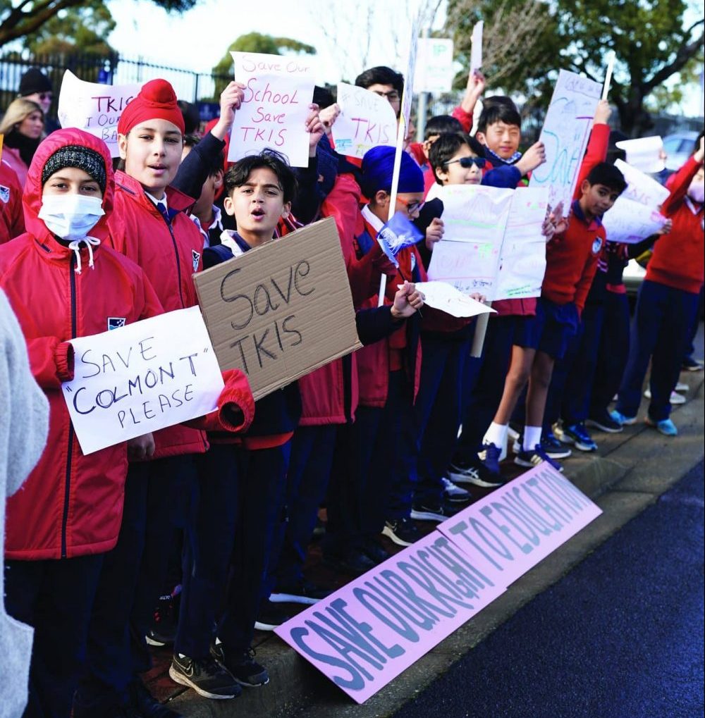 Protestors fight to keep Colmont School open
