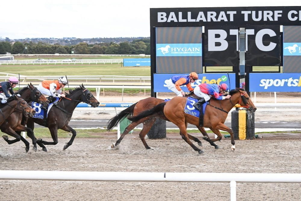 Kilmore trainer Hanna Powell scores Ballarat synthetic win with Just Jake