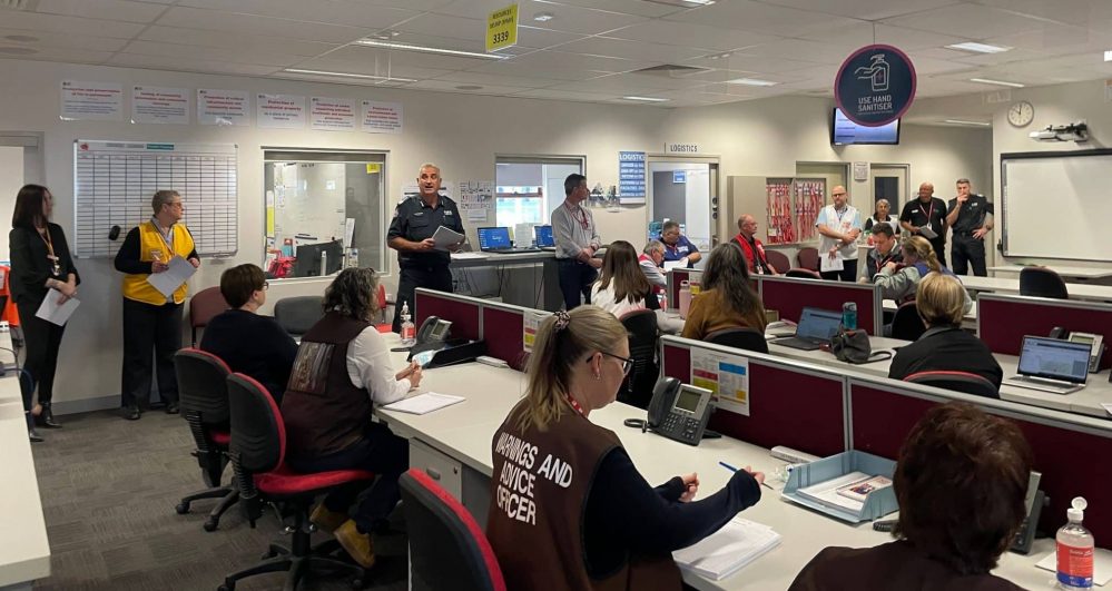 Preparation mode for emergency services in Seymour