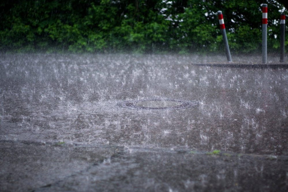 Wet weather release of recycled water in Romsey