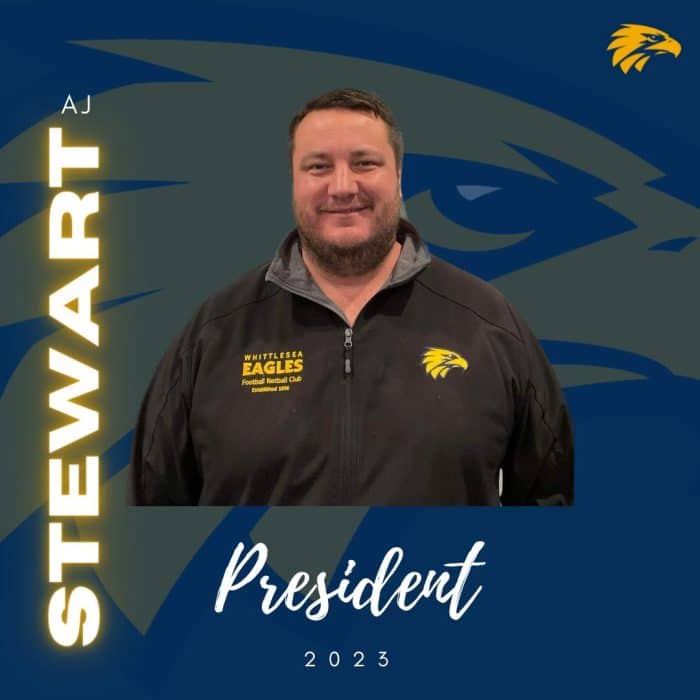 AJ Stewart Whittlesea president