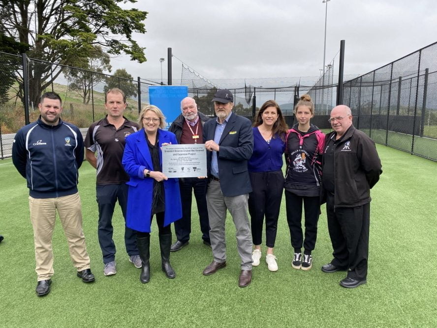 New cricket nets open at Wallan