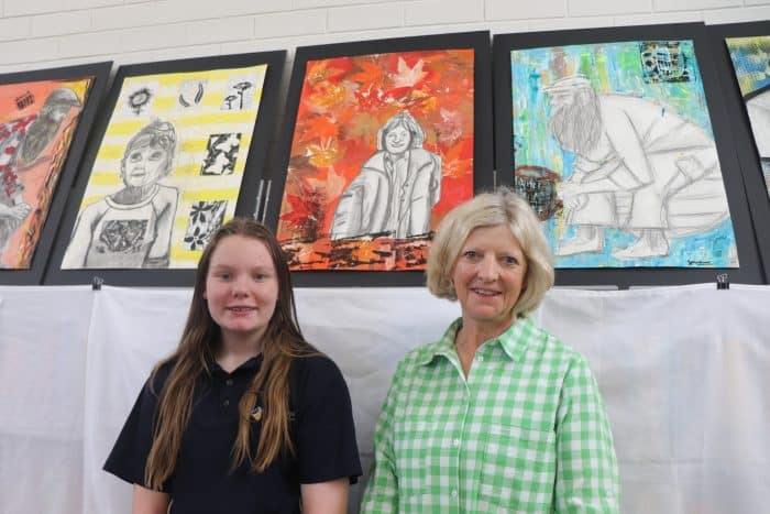 Judy Clements and Tayla