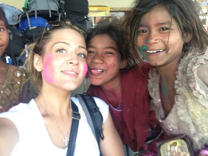 Mother warns to watch for ‘red flags’ after daughter killed by boyfriend 1 Rekiah with children in India 2013