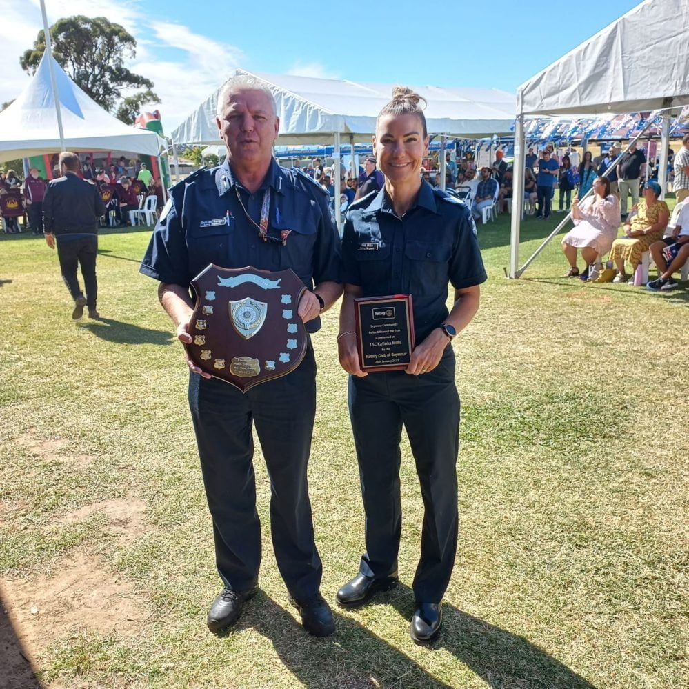 Outstanding police in the Mitchell Shire recognised