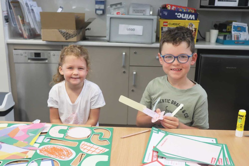 Children attend Whittlesea library for art’s sake