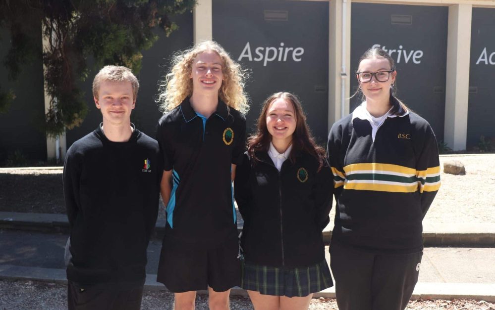 Broadford Secondary College school captains ready to make a difference