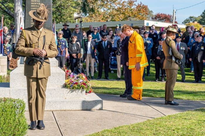 A Broadford Anzac Day service 2