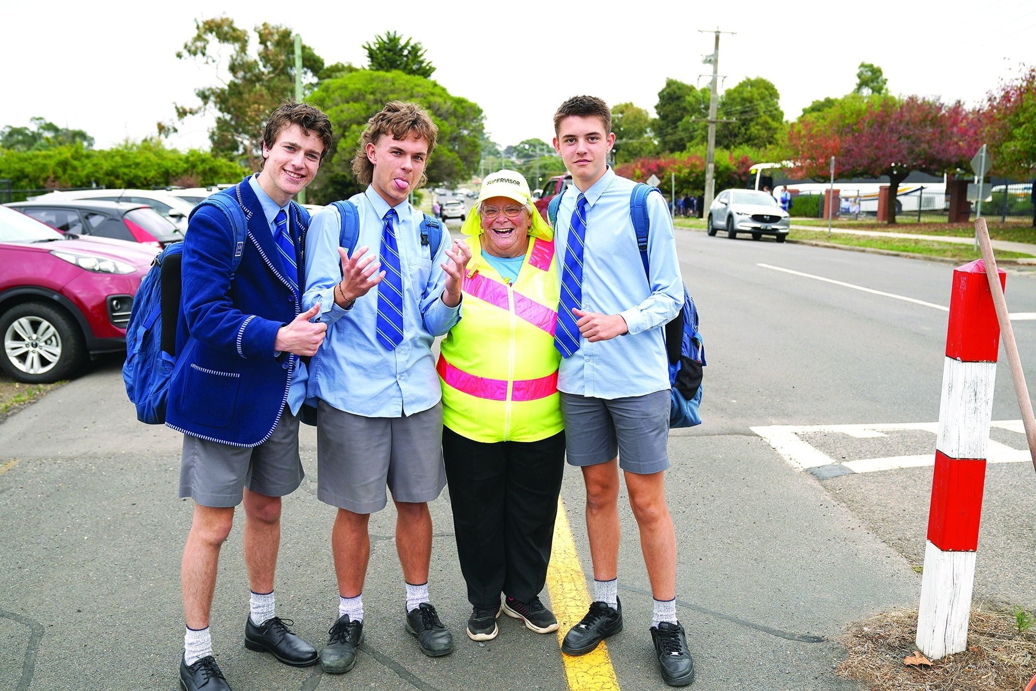 Farewell and thanks to beloved crossing supervisor