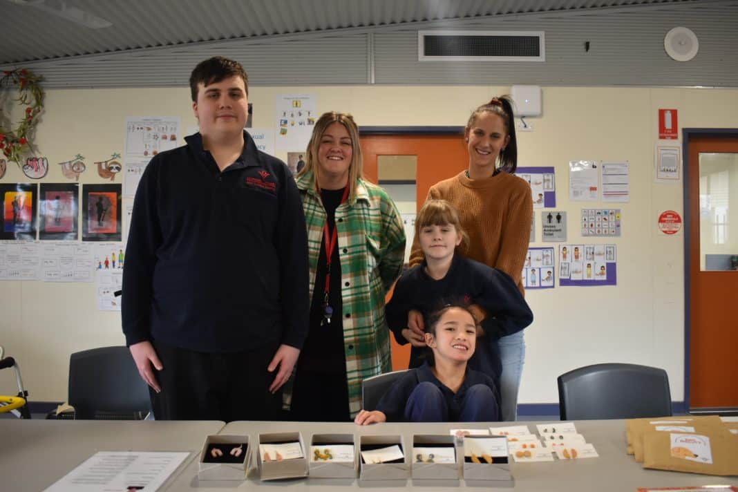 Diamond Valley Special Development School students