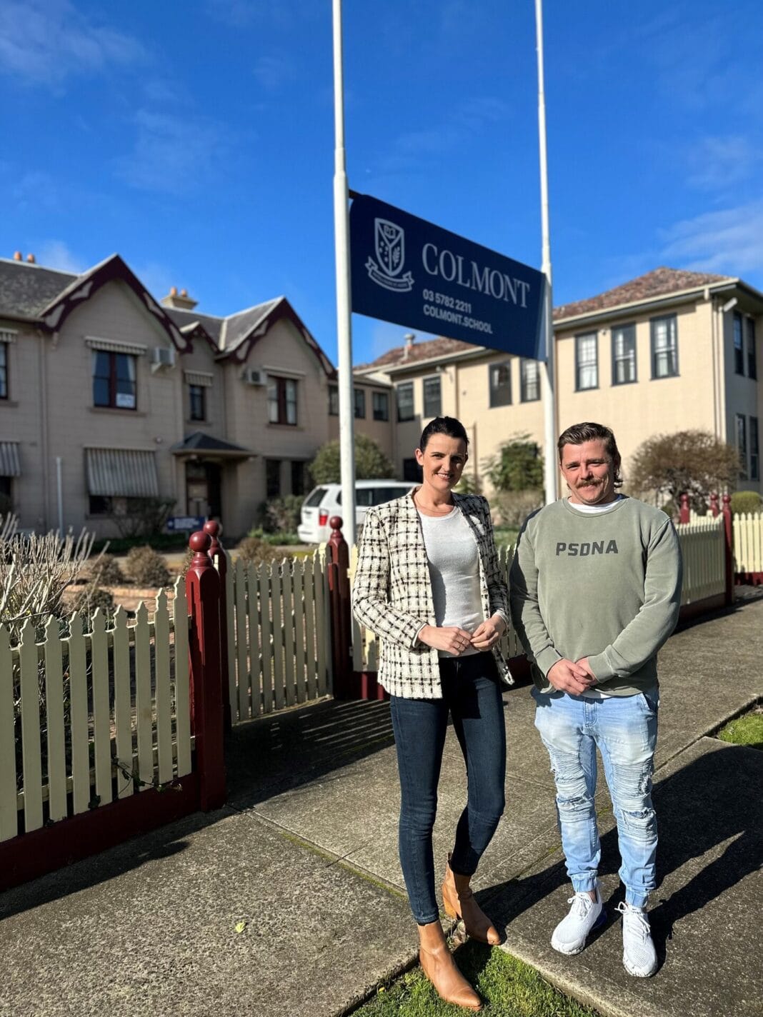 Annabelle with Jesse Coombe