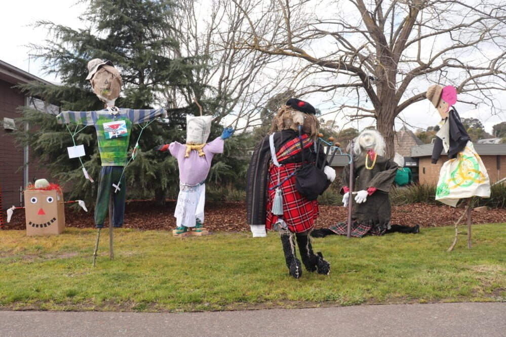 Celtic scarecrows in Kilmore