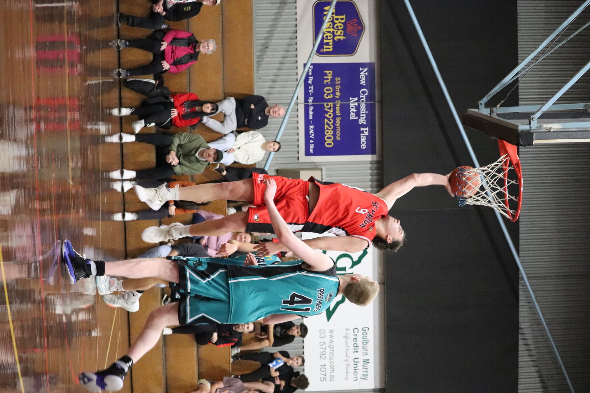 Ethan Bateman left Luke Liesegang