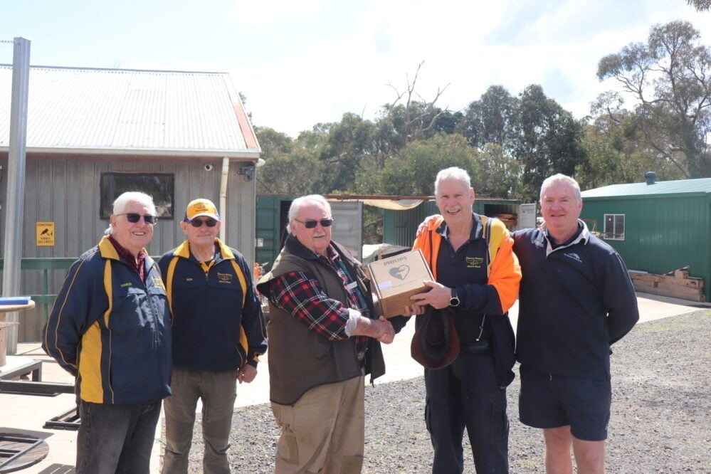 Life-saving donation for Kilmore Men’s Shed
