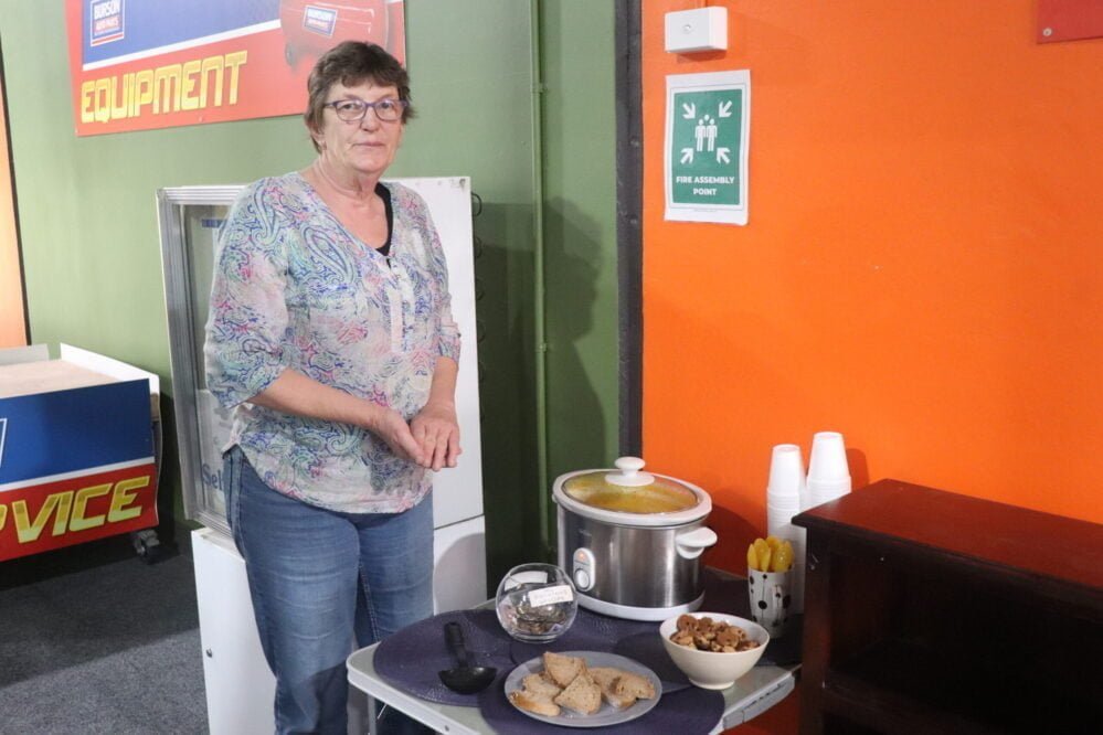 Op shop ladling support for homelessness