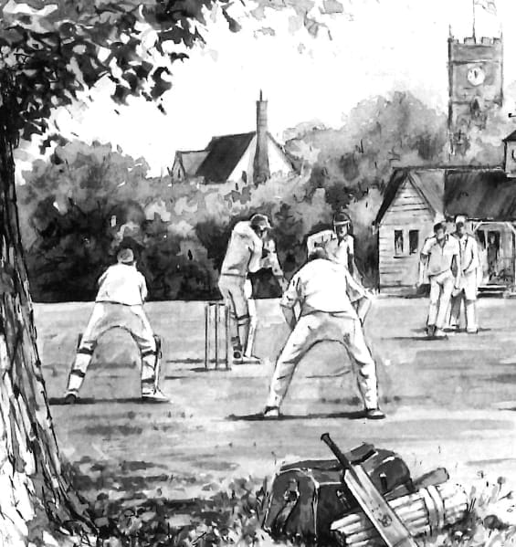 Ray Carroll's 'From the Boundary': November 5, 2024 1 ROVER 2024 11 05 Kilmore Cricket Illustration