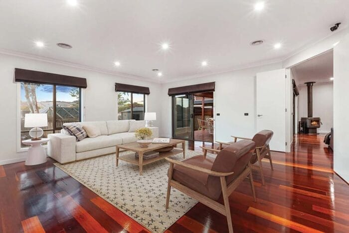 Feature Property: Spacious family retreat in peaceful court location 3 Nutrien Harcourts 8 Abelia Court Living