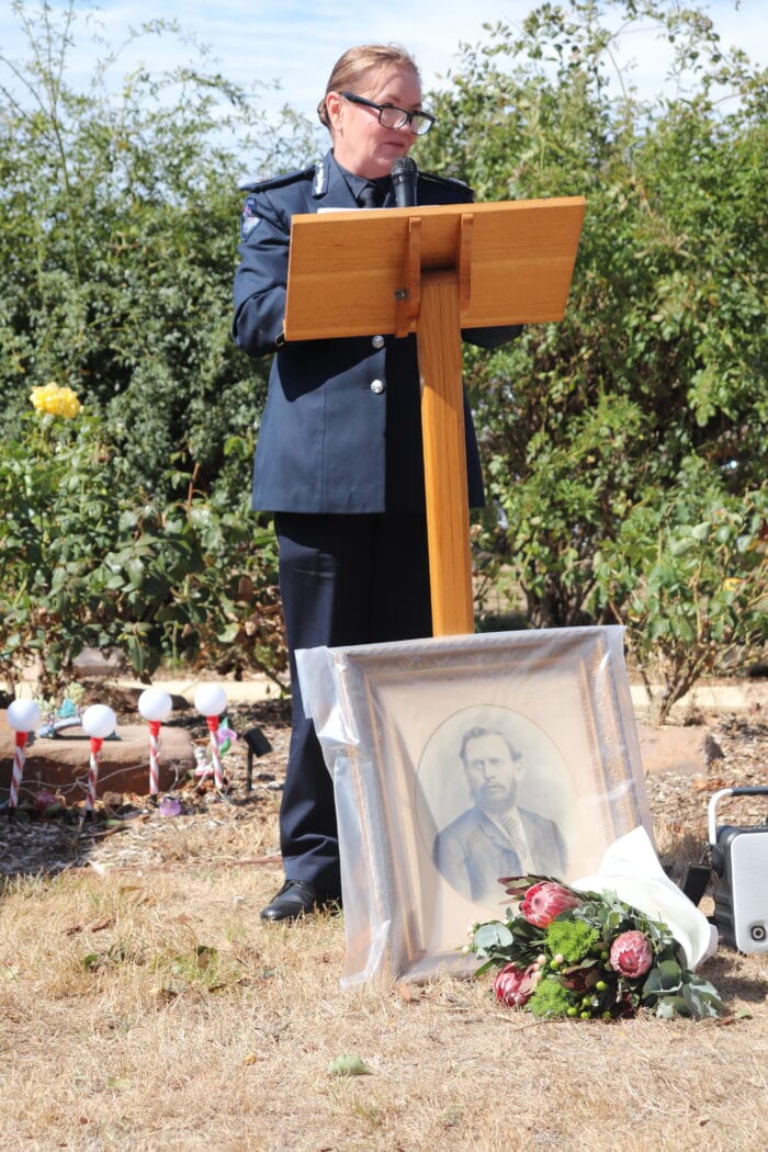 Assistant Commissioner Elizabeth Murphy APM shared an excerpt from a george orwell novel 1