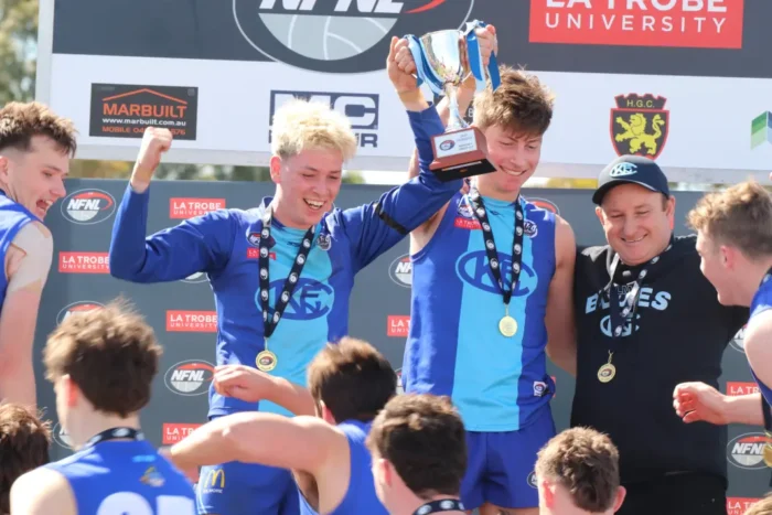 From the Boundary with Ray Carroll - September 23, 2025 1 Weekend sport u19 grandfinal Kilmore Benjamin Doyle and Mitchell ODwyer 1068w WebRdy