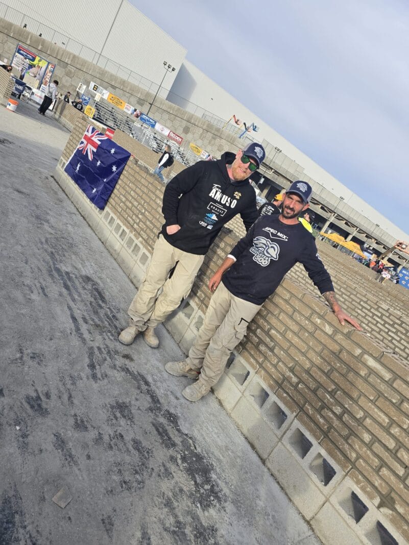 Time to put bricks down