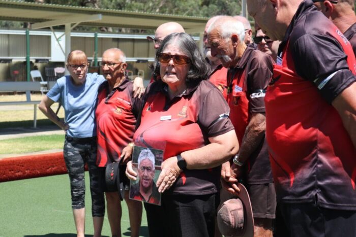 Ready to roll for the last round 2 Broadford bowls 17PIC