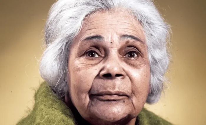 Art program puts women centre stage 1 aunty marge tucker Studio portrait by Dennis Mayor State Library Victoria. 1068w WebRdy