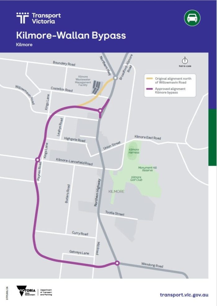 kilmore wallan bypass map