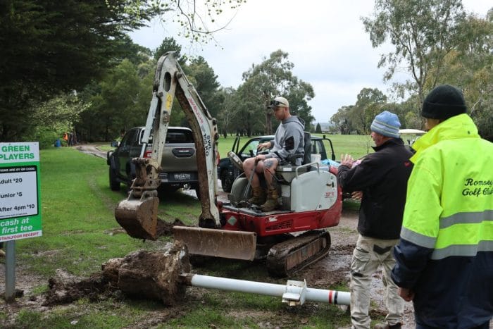 Covering the fairways - October 6, 2026 2 RGC Working Bee pic1